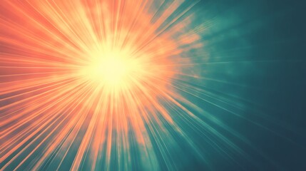 Obraz premium Abstract Radiating Light Burst Image