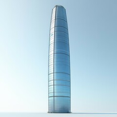 Stunning Modern Glass Skyscraper: Architectural Marvel in the City
