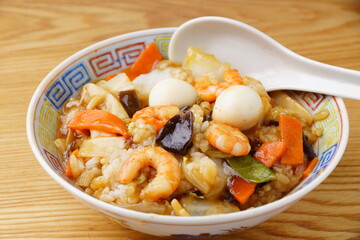 中華丼ぶり