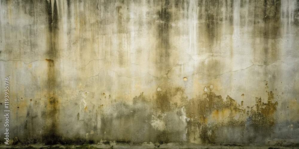 Poster aged concrete wall texture weathered surface with cracks and stains