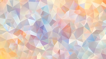 Abstract Pastel Triangle Geometric Pattern Background