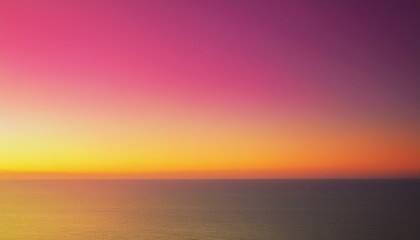 Obraz premium Vibrant sunset over calm ocean waters.