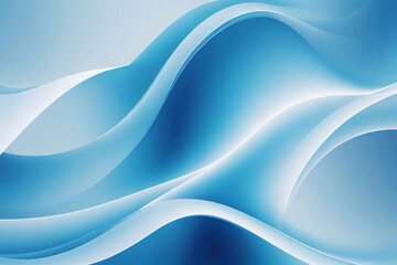 abstract blue wave background