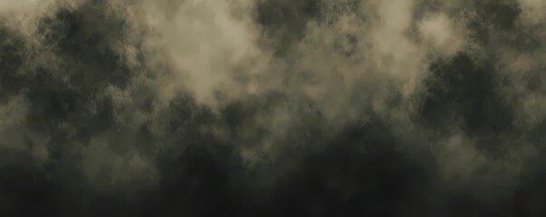 Deep Olive Background Wallpaper with Neon Arctic White Light, Banner Header