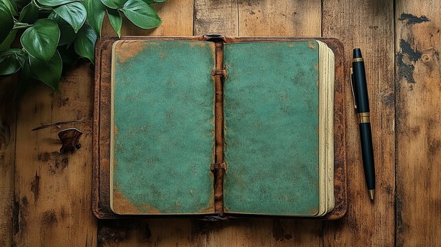 An open notebook with a pen, surrounded by motivational quotes about education and learning. 373