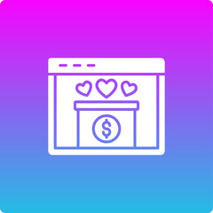 Online Donation Icon