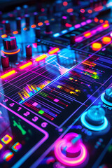 Obraz premium Embrace Singing Fun with User-friendly Vibrant Karaoke Software Interface