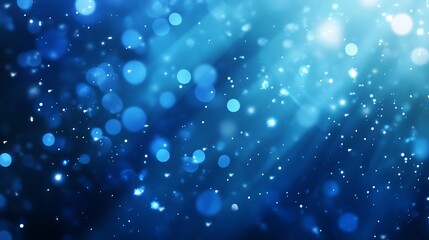 Obraz premium Abstract background with bokeh defocused lights and water drops