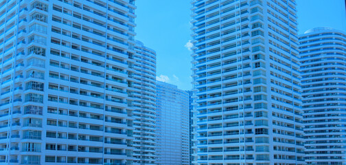 Fototapeta premium 高層マンション