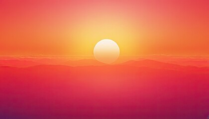 Obraz premium A breathtaking dawn unfolds with vibrant shades of pink purple and blue lighting up the sky above the horizon