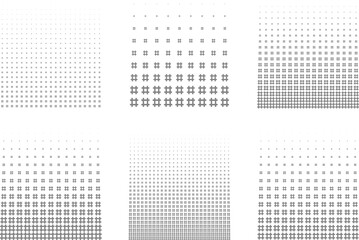 Black Dotted Texture on White Background . Modern Vector Art . Old Paper Effect with Comic Texture . Abstract Wall Design . Grunge Comic Texture Overlay . Vintage Paper Look	