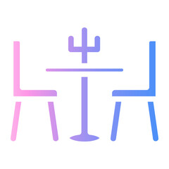 dinner Gradient icon