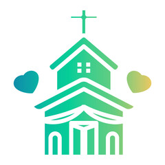 church Gradient icon