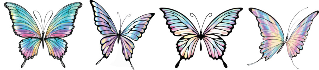 Abstract Butterfly with Bold Vibrancy: A Modern Artistic Interpretation Perfect for Posters, Covers, and Background Designs with a Creative Twist