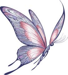 Abstract Butterfly with Bold Vibrancy: A Modern Artistic Interpretation Perfect for Posters, Covers, and Background Designs with a Creative Twist