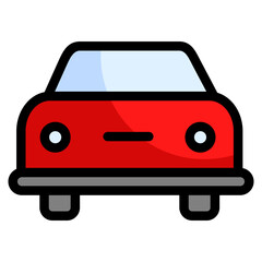 Car Icon Element For Design