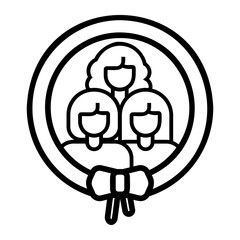 womens day Line Icon