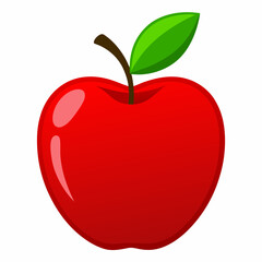 red apple