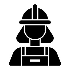 Fototapeta premium labor Solid icon