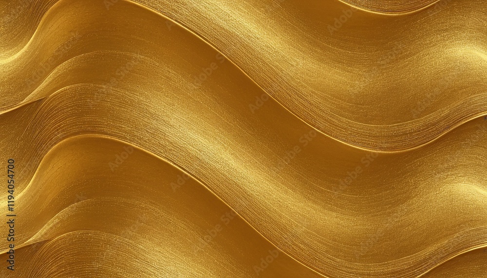Fototapete abstract golden waves background with space for text.