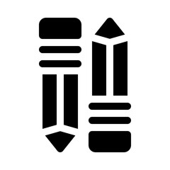 pencil glyph icon
