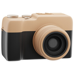 3D Digital Camera Illustration