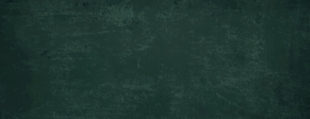 Dark green background with a textured, grunge style. The background features a rough, green surface, adding depth and character. Rough concrete texture background. Green background vector.
