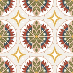 seamless bohemian pattern 
