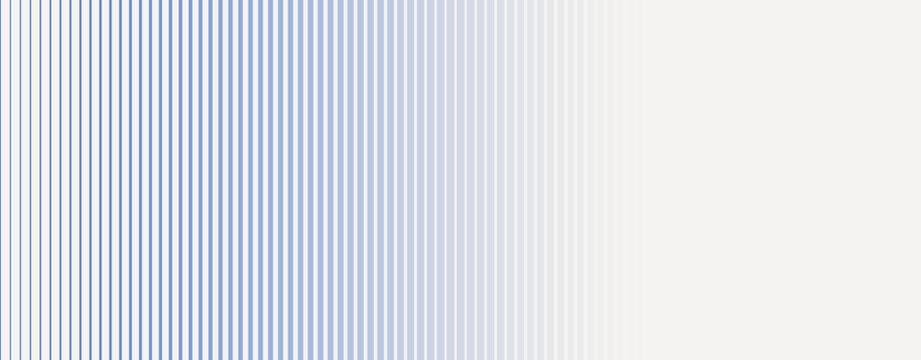 Blue and white striped background with a gradient effect. The background features thin blue lines fading into white, creating a smooth texture. Gradient patterned background vector. Blue background.