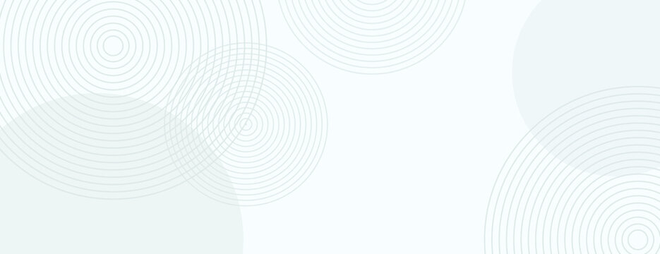 Minimalist background with light green color and circular patterns. The background features a soft green texture with overlapping circles. Circle pattern background vector. Blue background.