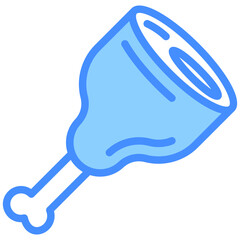 Pork leg icon