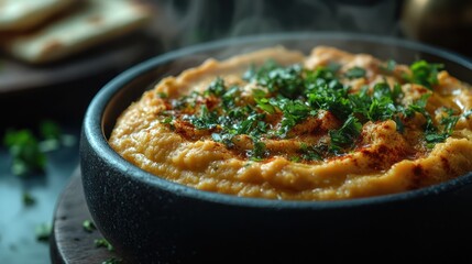 Warm and Delicious Hummus Bowl: A Culinary Delight
