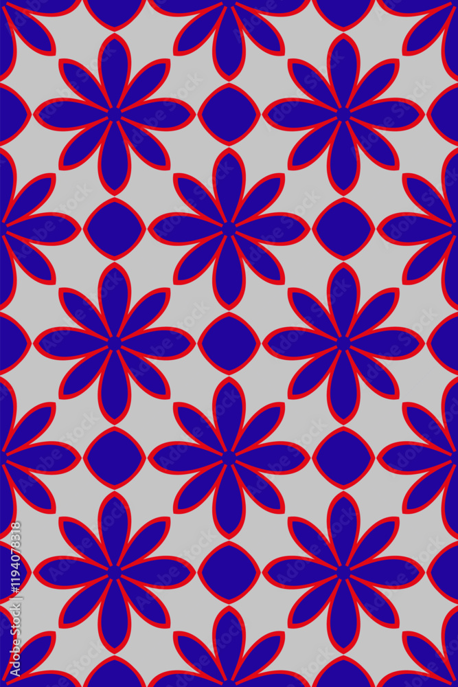 Fototapete 
Seamless pattern with geometric shape | New modern pattern background | Textured linear pattern with gradient color.