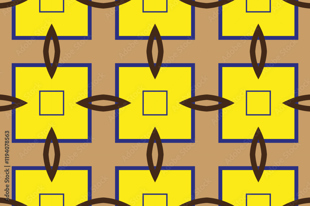 Fototapete 
Seamless pattern with geometric shape | New modern pattern background | Textured linear pattern with gradient color.