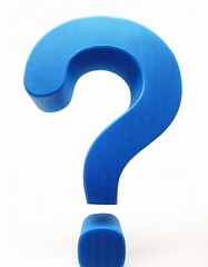 Naklejka premium 3d question mark, interrogation, information, business, solution, 