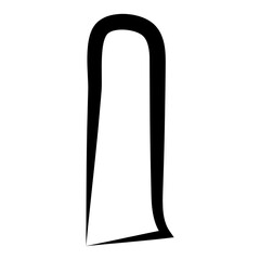 Chalk scribble doodle arrow, line elements set. Crayon arrow, underline, handwritten mark check. Rough hand drawn marker sketch with brush grunge texture. crayon pencil style. Vector illustration