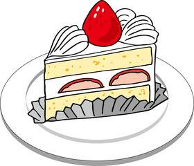 苺ショートケーキ