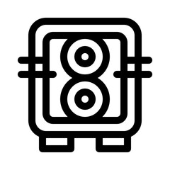 speaker line icon