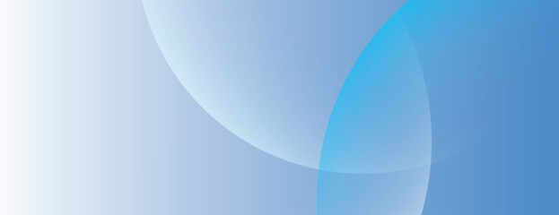 A smooth, blue and white gradient background with overlapping translucent circles. The blue background adds a calming, modern touch. Minimal abstract circles vector gradient background