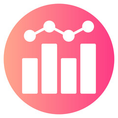 graph gradient icon