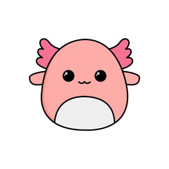 Simple drawings of cute animal cartoon characters