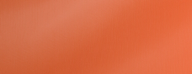 Fototapeta premium Orange textured background with a subtle gradient. The background features a smooth, orange color with a fine, detailed texture. Minimal fabric vector background, simple fabric texture wallpaper