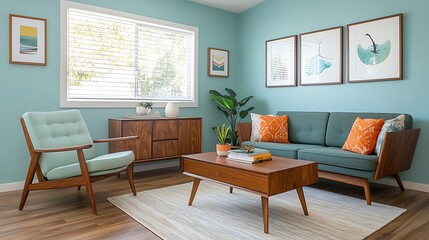 Modern living room design cozy home photography indoor wide angle interior aesthetics