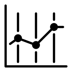 statistics glyph icon