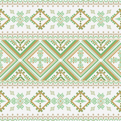 Aesthetic geometric regal seamless pattern for decorate and design textile