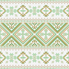 Aesthetic geometric regal seamless pattern for decorate and design textile