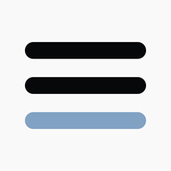 Obraz premium Black stripes vector