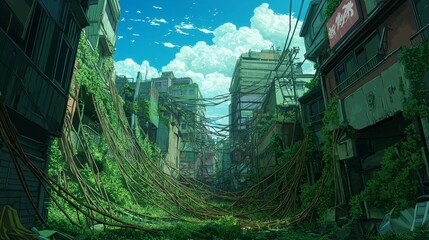 anime background for apocalypse wallpaper