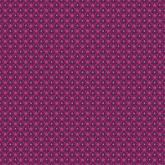 Pink Floral Geometric  Ikat Pattern