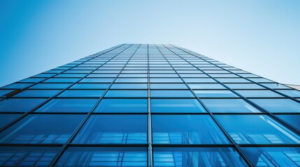 A serene photo of an iconic building under a clear blue sky.